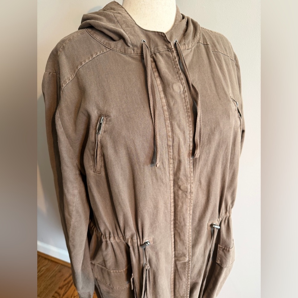 Torrid Dark Taupe Anorak Jacket - Torrid Size 3 (22-24, 3X) - Picture 2 of 14
